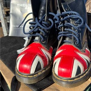 Vintage docs with Union Jack bought in Uk
